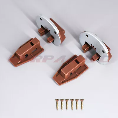 2pcs Replace For Kenlin Rite Trak II Drawer Guide Glide Stop Roller & Metal • $12.50