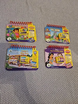 My First LeapPad Books With Cartridges X4 Leapfrog Learning System  • £8.99