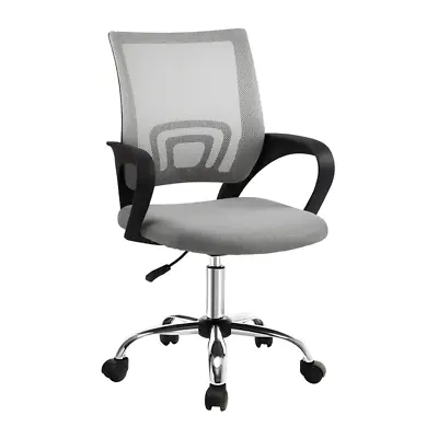 $65.60 • Buy Artiss Office Chair Gaming Chair Computer Mesh Chairs Executive Mid Back Grey