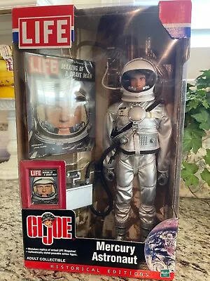 Hasbro GI Joe 12  John Glenn Mercury Astronaut Historical Edition LIFE 2002 New • $89