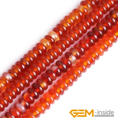 Natural Colorful Agate Gemstone Rondelle Spacer Beads For Jewelry Making 15  • $12.99