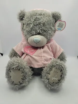 £9.99 • Buy WITH LOVE Me 2 You Blue Nose Tatty Teddy Bear 8 Plush Soft Toy Pre Loved + TAGS
