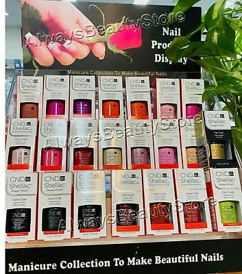 CND Shellac UV LED Gel Nail Polish Collection 7.3ml NEW Choose Your Color • $28.90