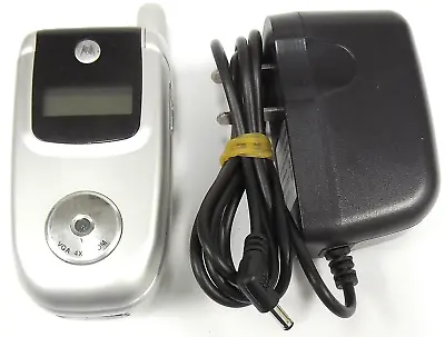 Motorola V Series V220 - Silver ( Unlocked ) Rare International Phone - Bundled • $25.49
