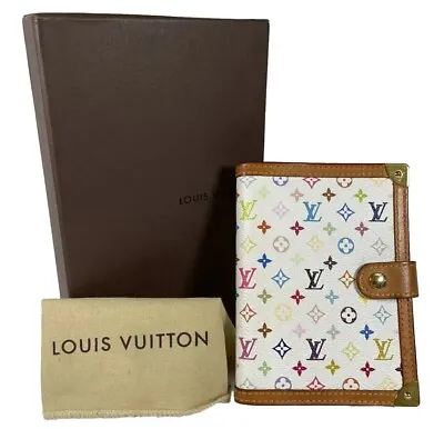 Louis-Vuitton Multicolor Agenda PM R20896 Day Planner Cover Monogram • £199.99