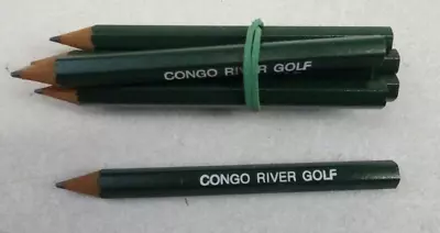 Congo River Golf Vintage Pencils Lot 7 Orlando FL Kenosha WI Advertising • $7.50