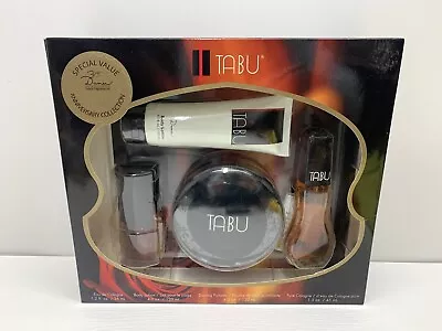 Vintage TABU By Dana Dusting Powder*Cologne*Body Lotion*Pure Cologne* NEW! • $69.99