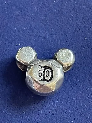 Pandora Charm  Mickey Mouse Disneyland 60th Anniversary 791558 • £45