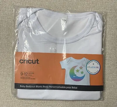 Cricut Infusible Ink Baby Bodysuit Blank 9-12 Months Personalizable NEW Crafting • $12.99