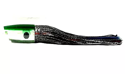 FISHING LURE MARLIN MAGIC SUPER DOG -WILD CHILD PEARL GREEN HEAD TROLLING 350mm • $269