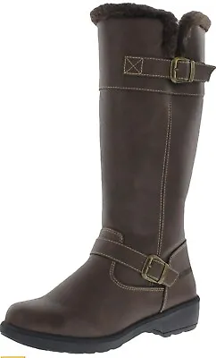 Weatherproof Women's Bella Insulated Snow Boots Brown Size 10 - New ✅ • $44.99