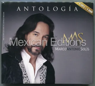 Marco Antonio Solis Antologia Mexican Edition 4CD+DVD • $16.99