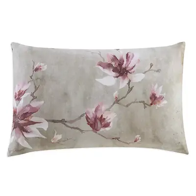 Michael Aram Magnolia Sateen 2 King Shams Flower Mauve Pink Botanical Floral New • $229