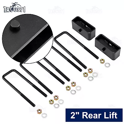 $44.99 • Buy For Chevrolet Silverado GMC Sierra 1500 2  Inch Rear Blocks Leveling Lift Kit