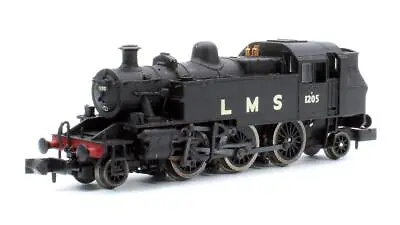 Dapol 'n' Gauge Nd-062b Lms 2-6-2t Ivatt #1205 Steam Locomotive • £59.50