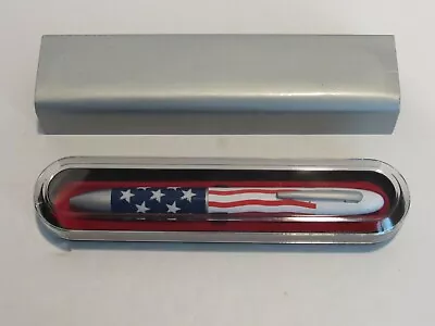 American Flag Heavy Metal Large Ballpoint Pen- Unique Modern Design- Gift Box • $5.99