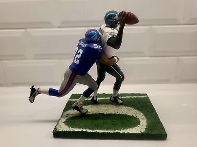 NFL McFarlane Figures Michael Strahan Vs Donovan McNabb 2004 Series 8 2 Pack • $29.99