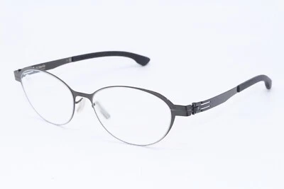 $225 • Buy New Ic! Berlin Model Acoustic Gun Metal Authentic Designer Eyeglasses 51-16