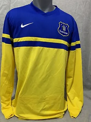 £35 • Buy Everton Away Shirt 2013/14 Long Sleeved No Sponsor Large Rare