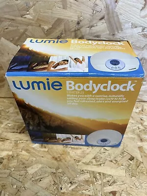 £10 • Buy Lumie Bodyclock Starter 25 Good Condition SAD Sunrise/Sunset Alarm Clock