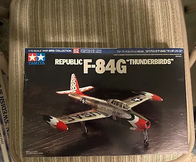 Tamiya 1/72 Republic F-84G Thunderbirds Plastic Model Kit 62 NISB 2001 • $29.99