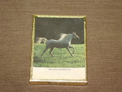 Vintage 4 1/4  X 3  This Book Belongs To Horse 50 Book Plates New Sealed Box • $55.99