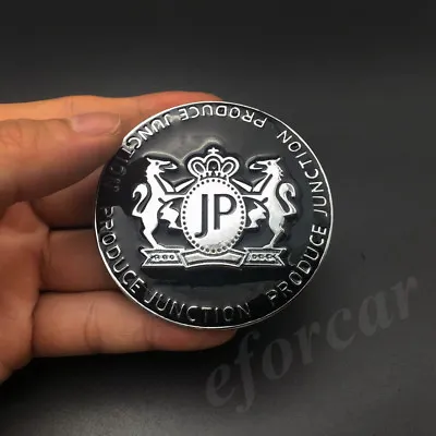 Metal JUNCTION PRODUCE JP Luxury VIP Car Side Badge Emblem Trunk Decal Sticker • $11.30