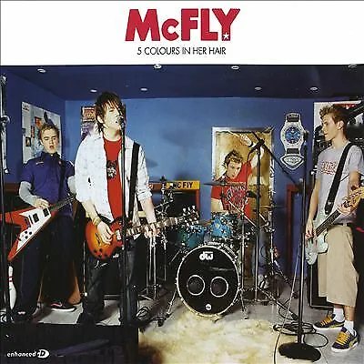 MCFLY 5 Colours In Her Hair   4 TRACK CD  + POSTER • £1.99