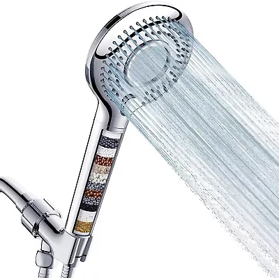 Handheld Shower Head With Filter High Pressure 3 Spray Mode Showerhead • $15.99