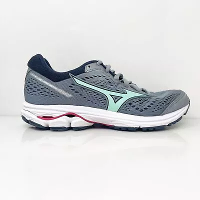 Mizuno Womens Wave Rider 22 410990 9T6M Gray Running Shoes Sneakers Size 7 • $32.80