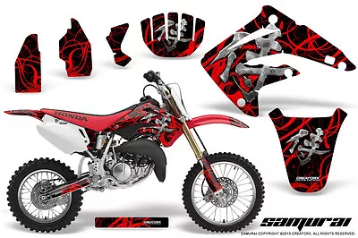 Honda Cr 85 03-07 Graphics Kit Creatorx Decals Stickers Samurai Rb • $179.95