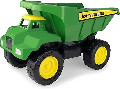 John Deere Big Scoop Dump Truck Green Rolling Wheels Toy Vehicle Kids Play 38cm • $53.56