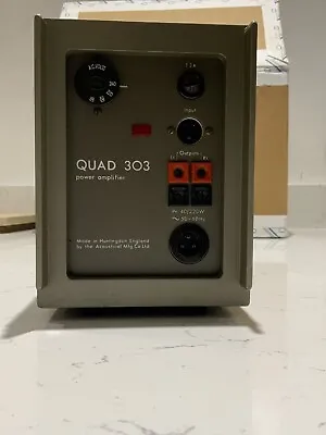 Quad 303 Power Amp Excellent Condition / 33 Pre Amp Serviced • £200