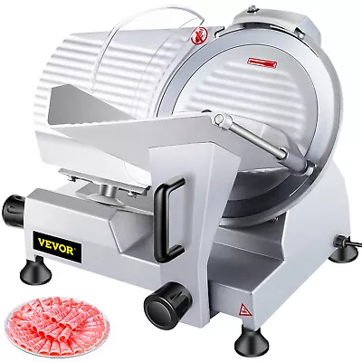 $242.98 • Buy VEVOR Commercial 10  Electric Meat Slicer Blade 240W 530RPM Deli Cheese Slicer