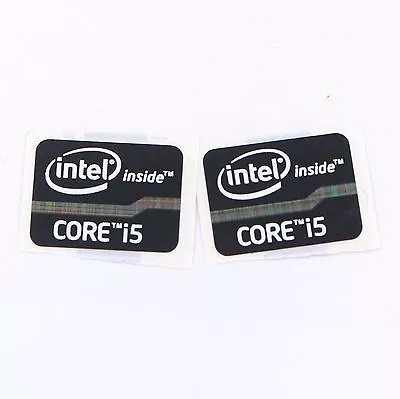 20X  Laptop Sticker Decal Label Core I5 Inside 2/3 Gen 21x 15.5mm Black ST014 • $3.96