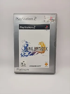 Final Fantasy X (10) No Manual PlayStation 2 PS2 PAL Free Postage • $14.95