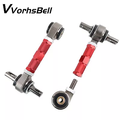 Adjustable Rear Suspension Control Camber Arms For Honda Civic 1988-2000 Red • $45