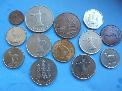 £9.50 • Buy United Arab Emirates, 13 Coin Collection, As Shown.
