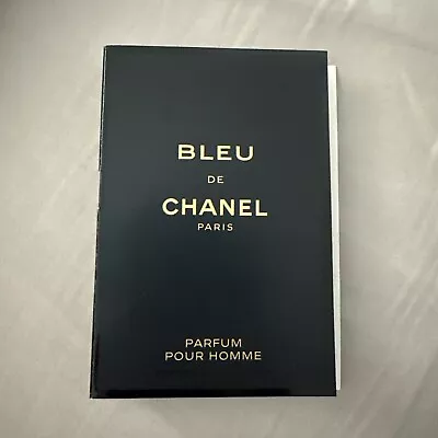 CHANEL BLEU DE CHANEL PARFUM POUR HOMME Sample 1.5ml Spray NEW And ORIGINAL • £8