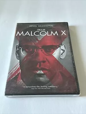 Malcolm X DVD Denzel Washington NEW • $8.99