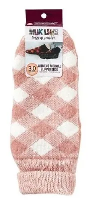 Muk Luk Women's Thermal Slipper Socks-Beige-Tog Rating 3.0 Shoe Size 6-10-NEW • $14.99