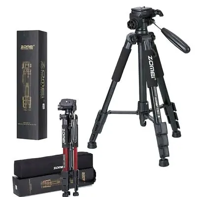 £28.69 • Buy Professional ZOMEI Portable Travel Camera Aluminium Tripod For Camcorder Black