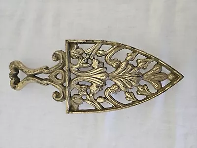 Virginia Metalcrafters Brass Trivet • $4.95