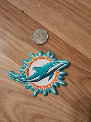 Miami Dolphins  NFL Football Embroidered Iron On Patch 3  • $5.99