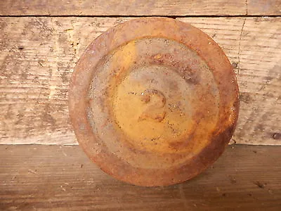 Farmhouse Decor # 2 SCALE WEIGHT Cast Iron Vintage Paperweight ? Industrial • $14.30