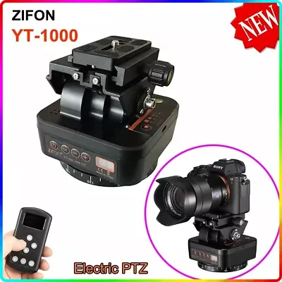 ZIFON YT-1000 Auto 360° Rotating Panoramic Tripod Head For Gopro Camera Phone • $75