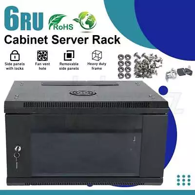 6U 6RU Cabinet Server Network Data Rack LAN 19  19 Inch Wall Mount 450mm Deep AU • $100.95