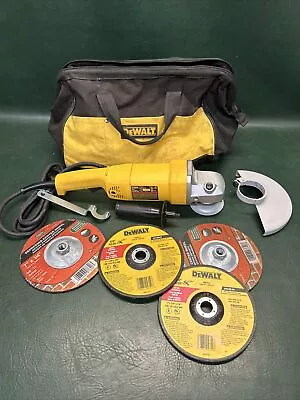 DEWALT DW840 Corded 13 Amps 7-inch Angle Grinder With  Bag And Extras !!!! • $95