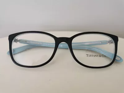 Tiffany & Co Eyeglasses TF2109BH Size 53 Black Blue With Pearl – New With Tags • $250
