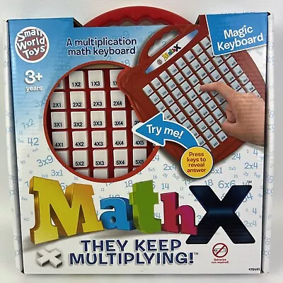 Small World Toys Math X They Keep Multiplying Math Keyboard Game Magic Keyboard • $29.90